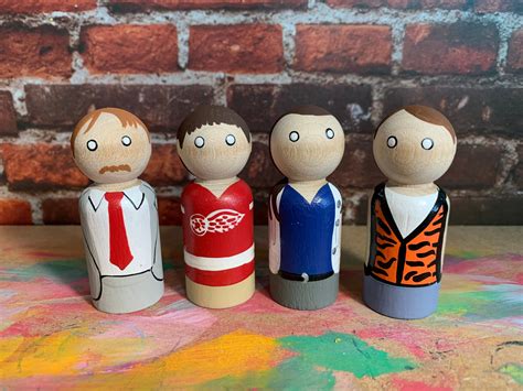 wooden peg people|More.